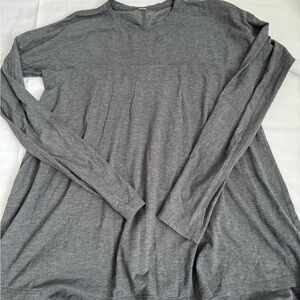 lululemon Gray Long Sleeve Shirt 6